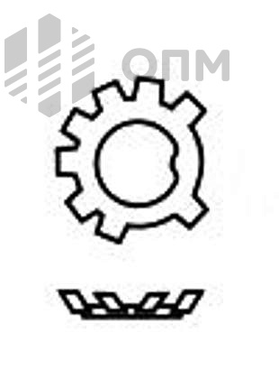 DIN 70952 Шайба многолапчатая форма A и B