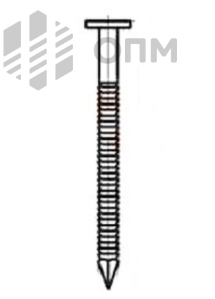 ОПМ 229009 Гвоздь для европоддонов ершенный