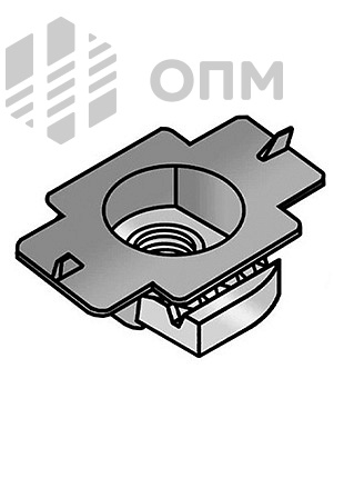 ОПМ 103053 Гайка канальная для быстрого монтажа STALMAX LPN F двухэлементная