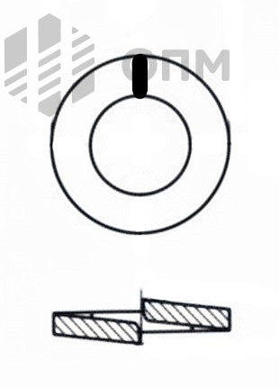 DIN 127 Шайба пружинная (Гровер) формы А и В