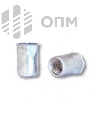 ОПМ 110010 Заклепка BRALO шестигранная на 1/2 длины, с уменьшенным потайным бортиком