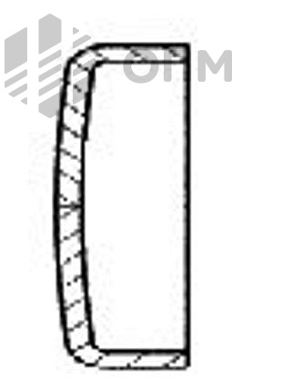 ОПМ 104028 Шайба-розетка с колпачком, полипропиленовая