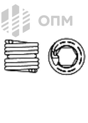 ОПМ 123053 Резьбовая вставка, тип 2-TLM