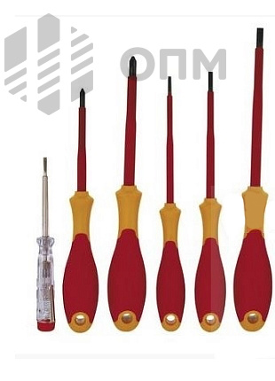 ОПМ 53044016 Набор отверток диэлектрических 6 шт