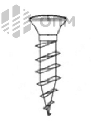 ОПМ 206023 Саморез Spax универсальный с полупотайной уменьшенной головкой, шлиц Pz