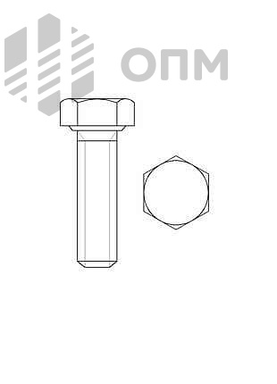 ГОСТ Р 50793-95 Болт с шестигранной головкой 