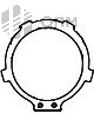 DIN 983 Кольцо стопорное эксцентрическое осевое наружное 