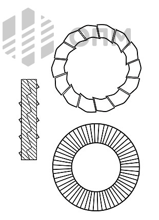 DIN 25201 Шайба стопорная
