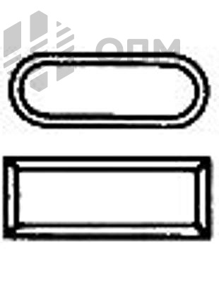 Шпонка ГОСТ 10748-79 Призматическая высокая