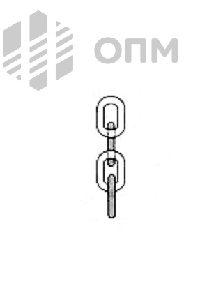 DIN 766 Цепь сварная короткозвенная