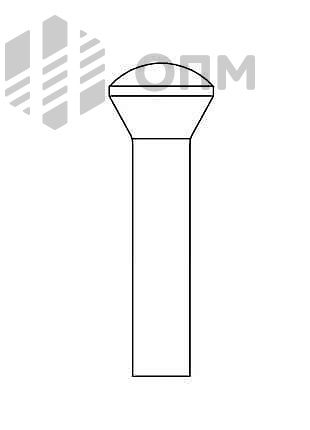 ГОСТ 10301-80 Заклепка под молоток