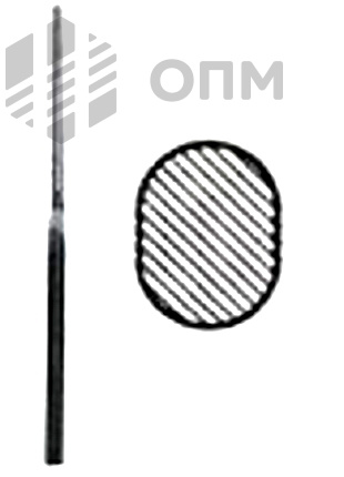 ОПМ 53038008 Надфиль овальный