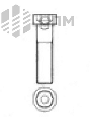 DIN 6912 Винт с низкой цилиндрической головкой и внутренним шестигранником