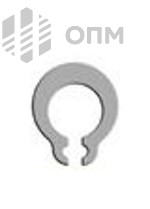 ОПМ 108014 Кольцо стопорное DSF самостопорящееся без канавки осевое наружное