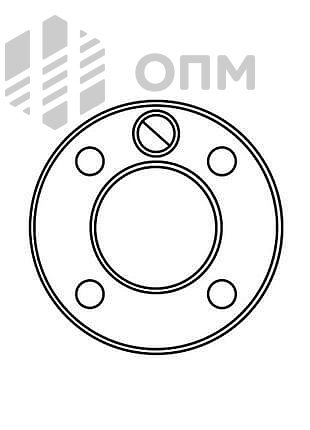 ГОСТ 12460-67 Гайка с контрящим винтом