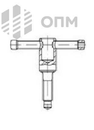 DIN 6306 Воротковый винт с подвижной рукояткой (зажимной винт)